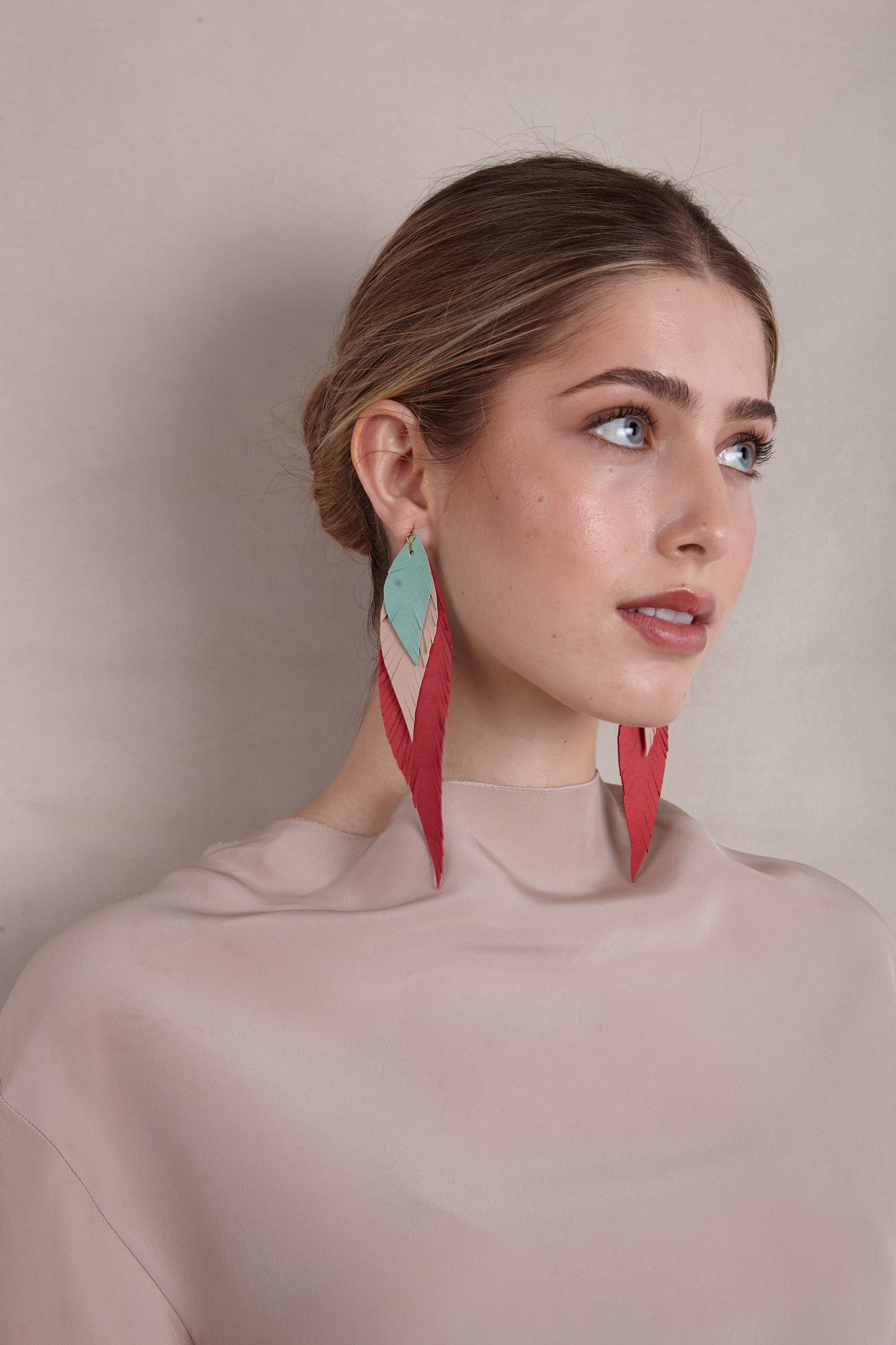 Pluma Grande Rosa