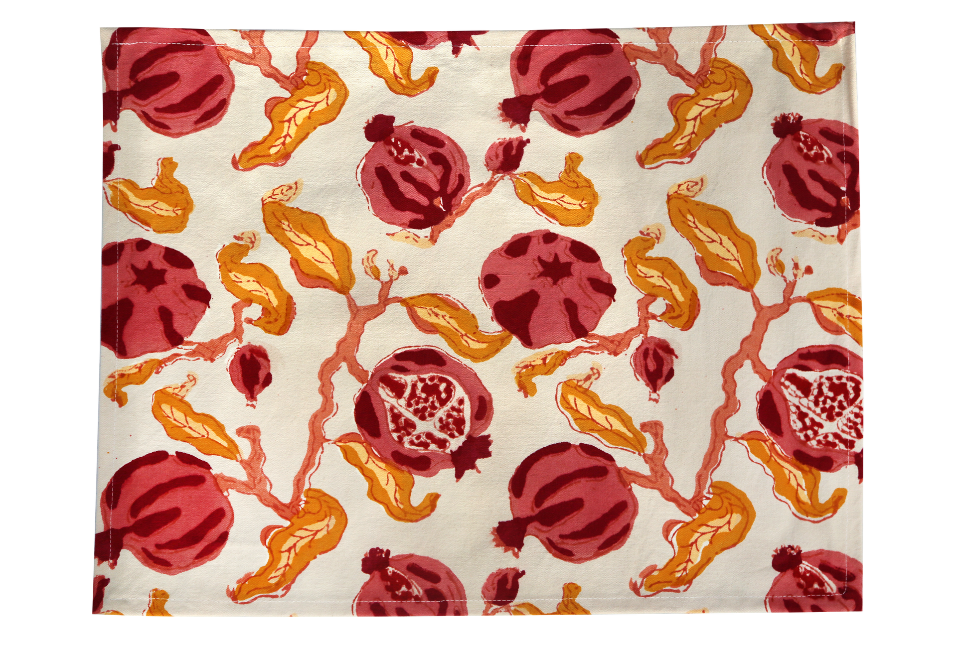 Set de table Grenade Rouge Jaune