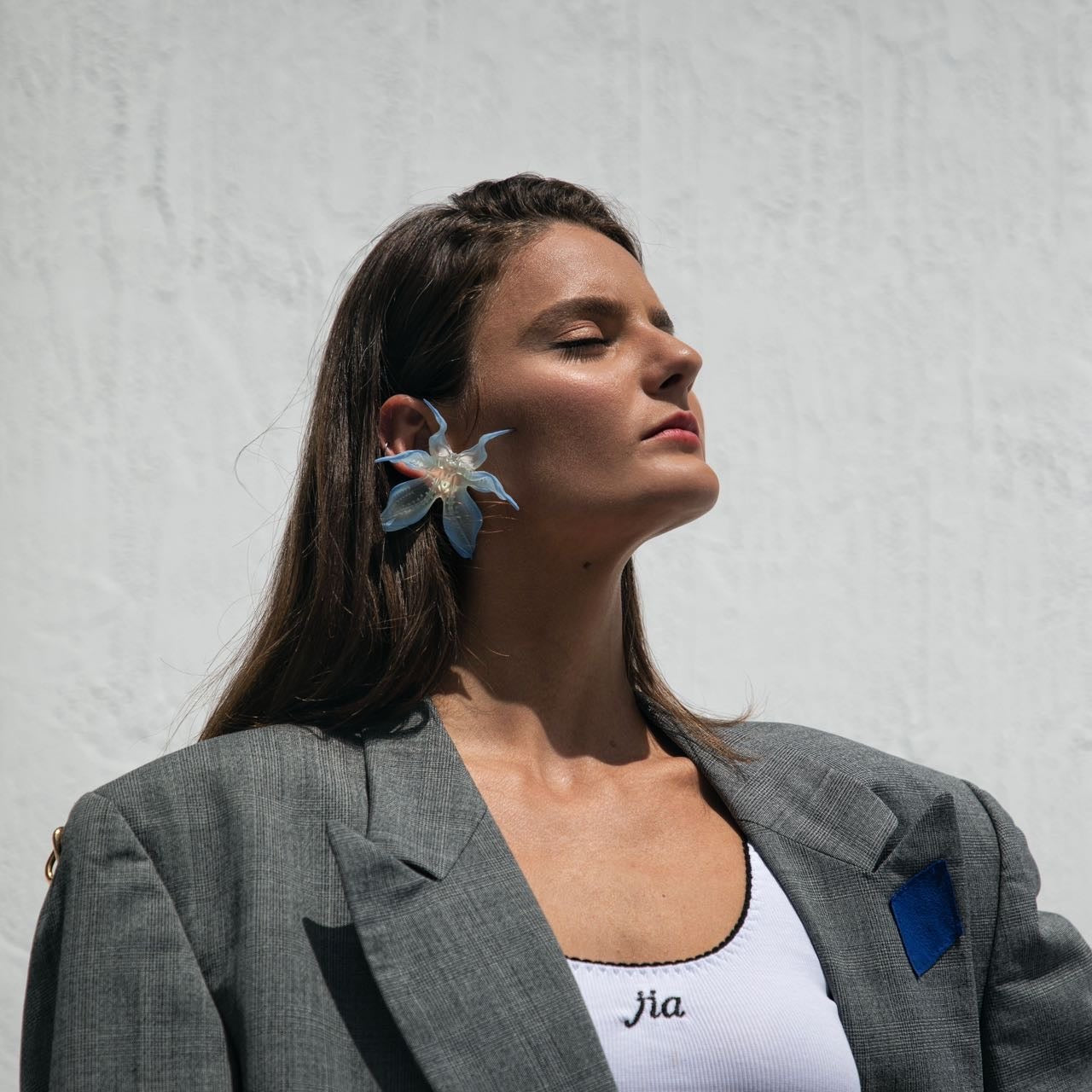 Boucles d'oreilles Orchidée Fée