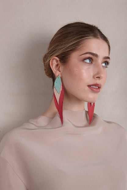 Pluma Grande Rosa