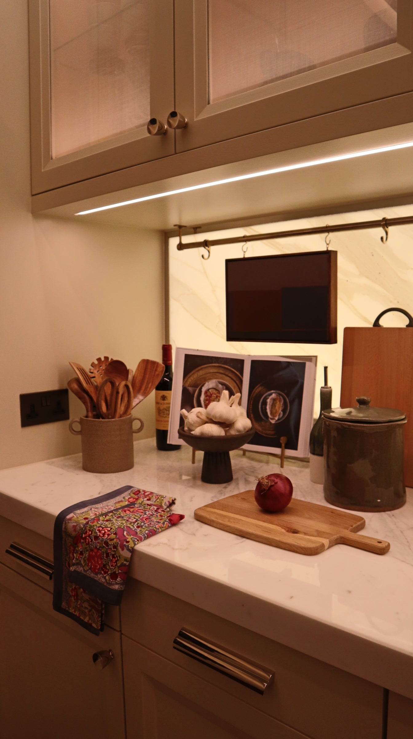 Set de table Renoncule Vert Rouge