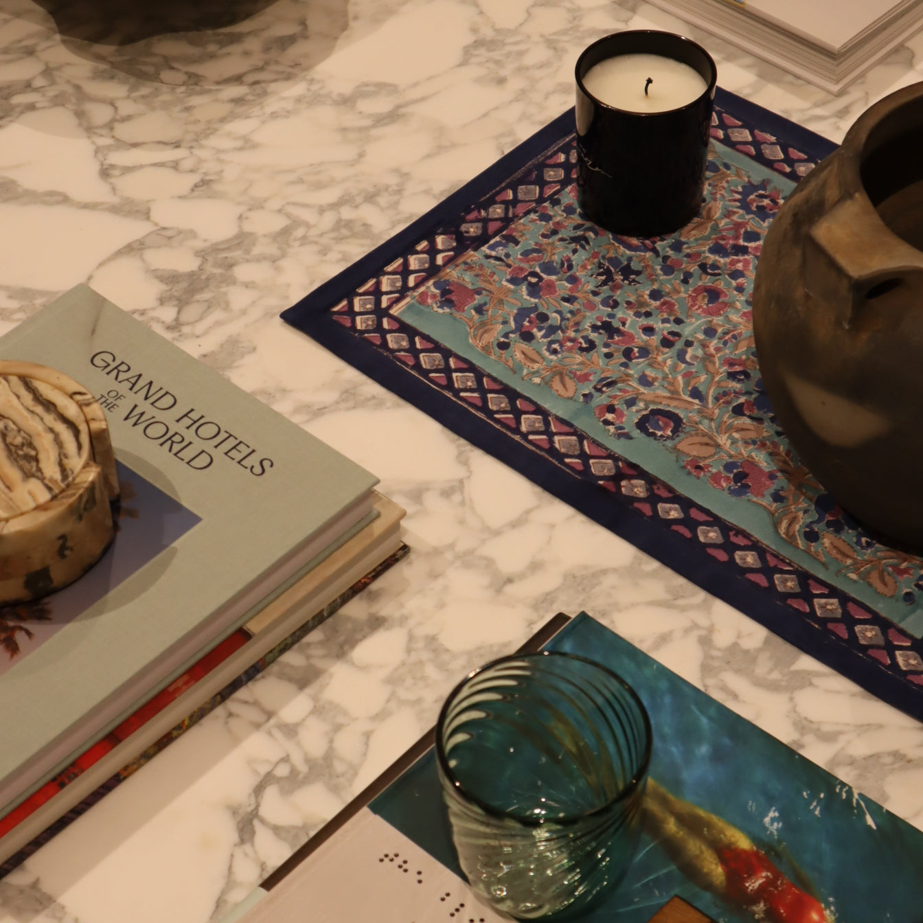 Set de table Holi Bleu Turquoise