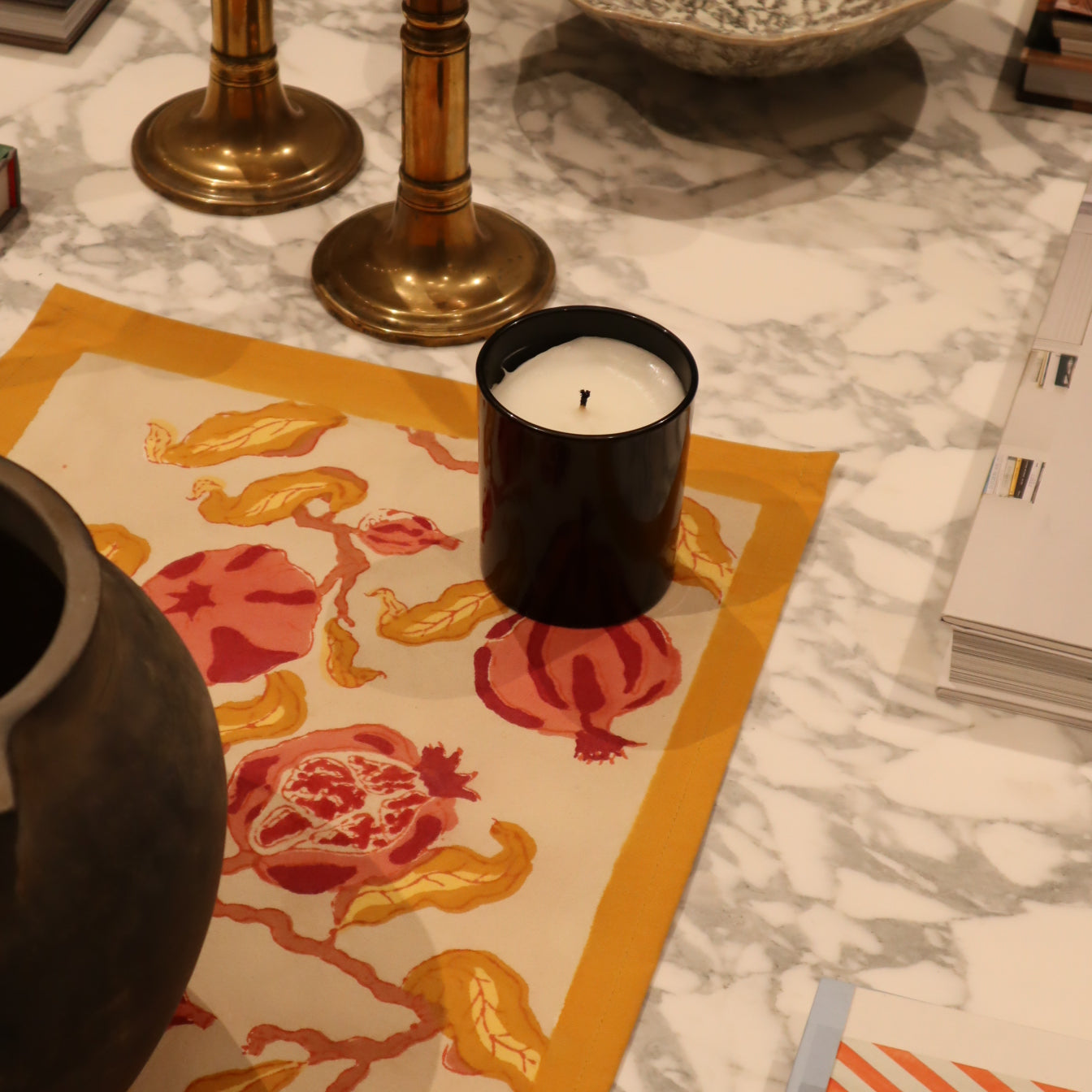 Set de table Grenade Rouge Jaune