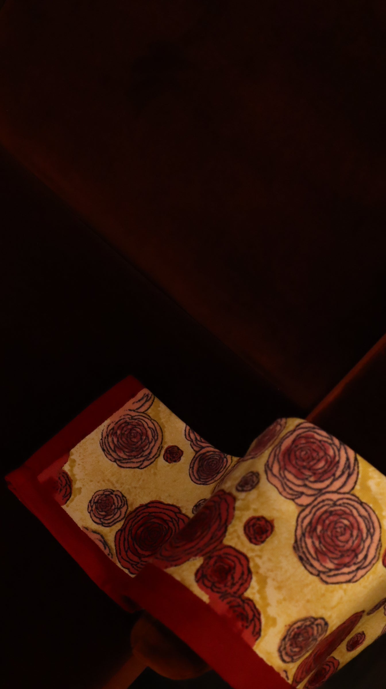 Set de table Renoncule Vert Rouge