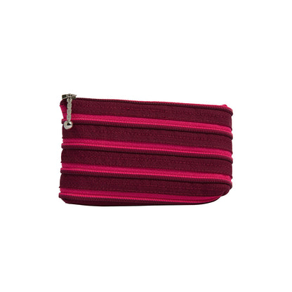 Small Wallet - Prune/Pink