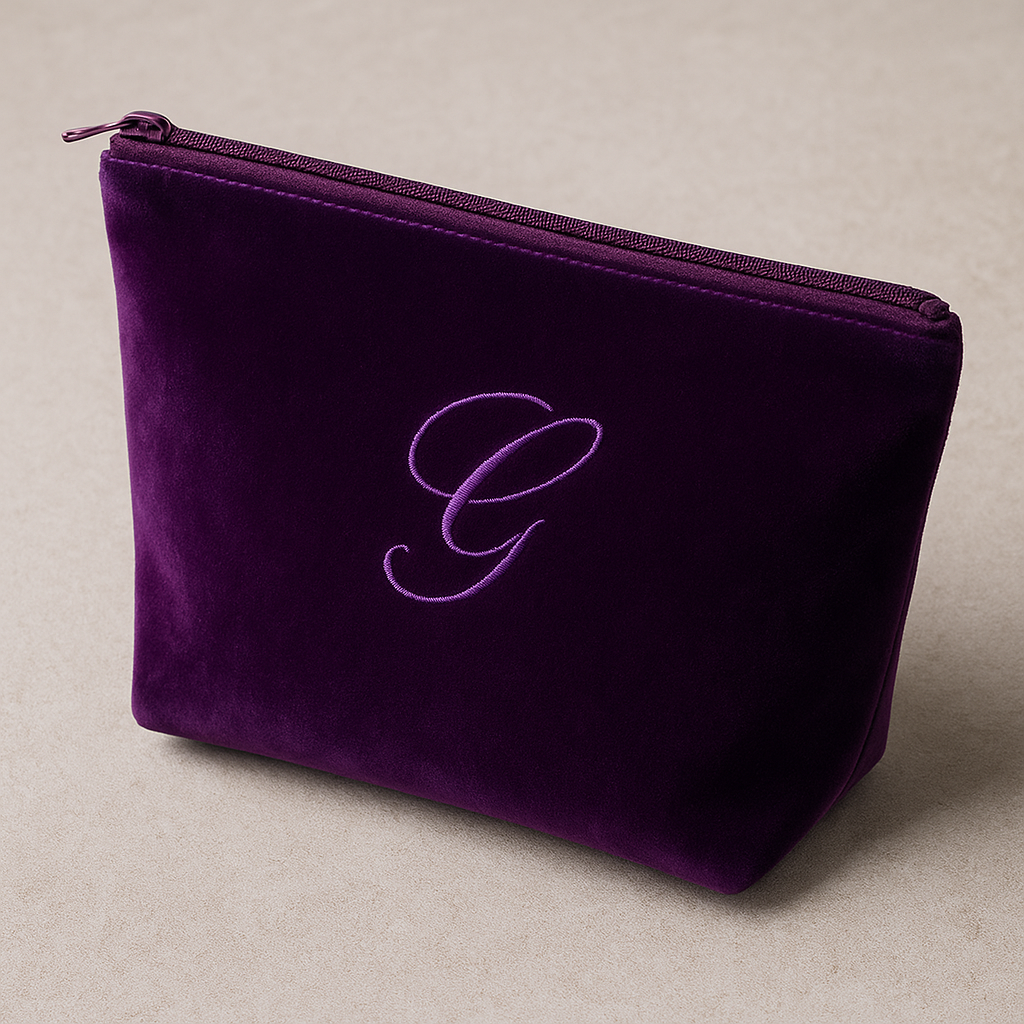 Amethyst Bloom pouch