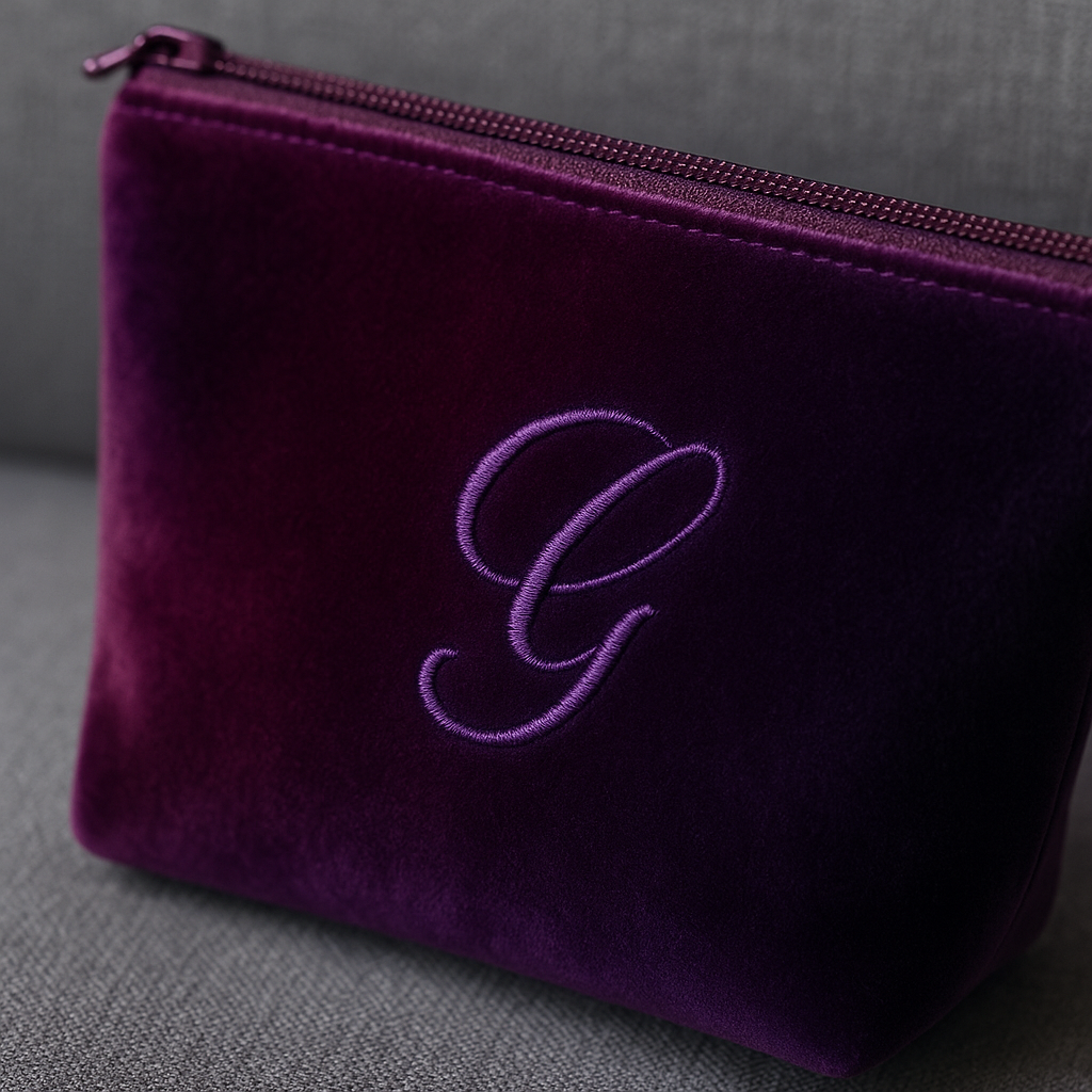 Amethyst Bloom pouch