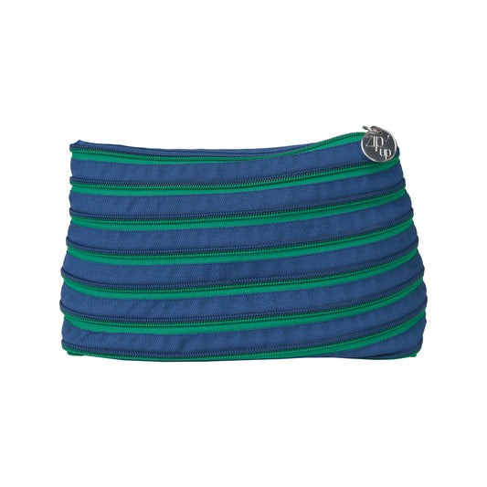 Large Pouch - Green/Indigo