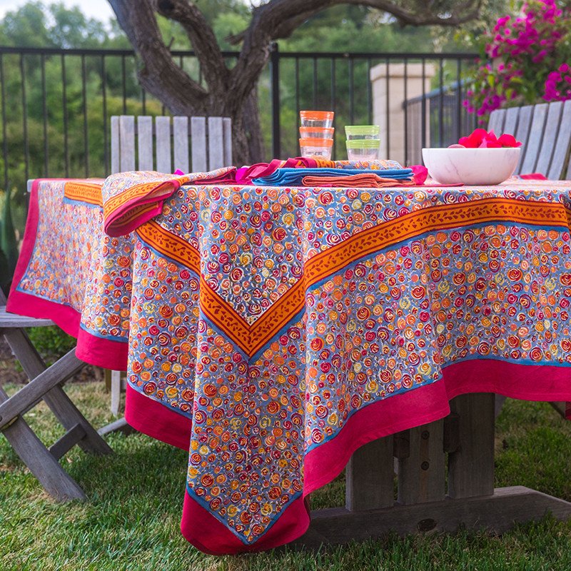 Nappe Rosa Gris Rouge