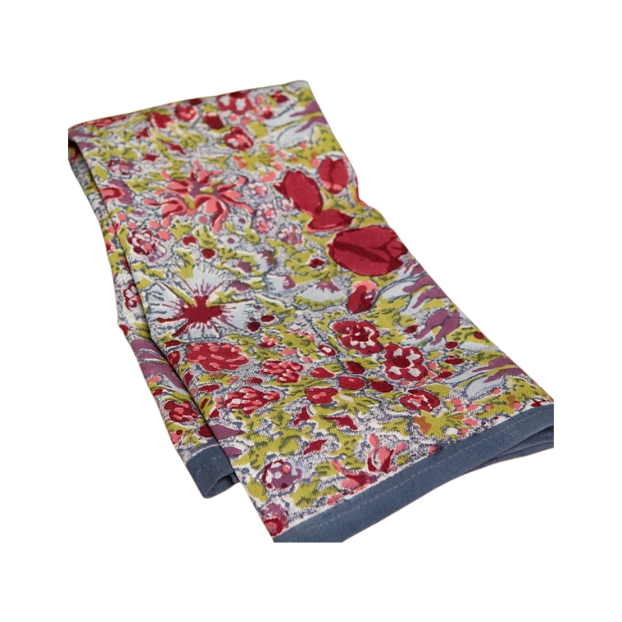 Set de table Renoncule Vert Rouge